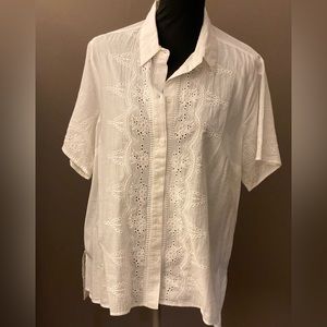Jones New York Collared Blouse